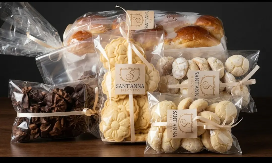 Biscoitos: Amanteigados assados em pequenos lotes, em saquinhos de 150 g e 200 g ou no pote premium de 300 g.